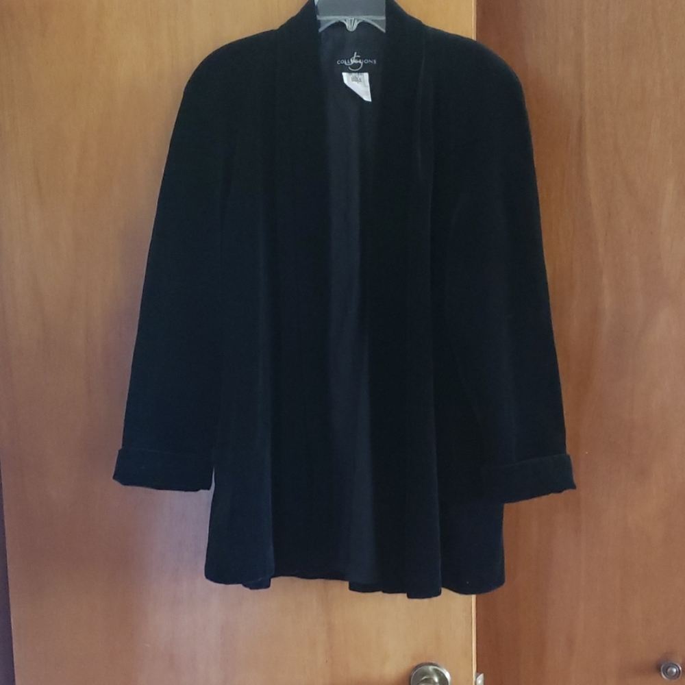 Js Collections Velvet Jacket - image 1